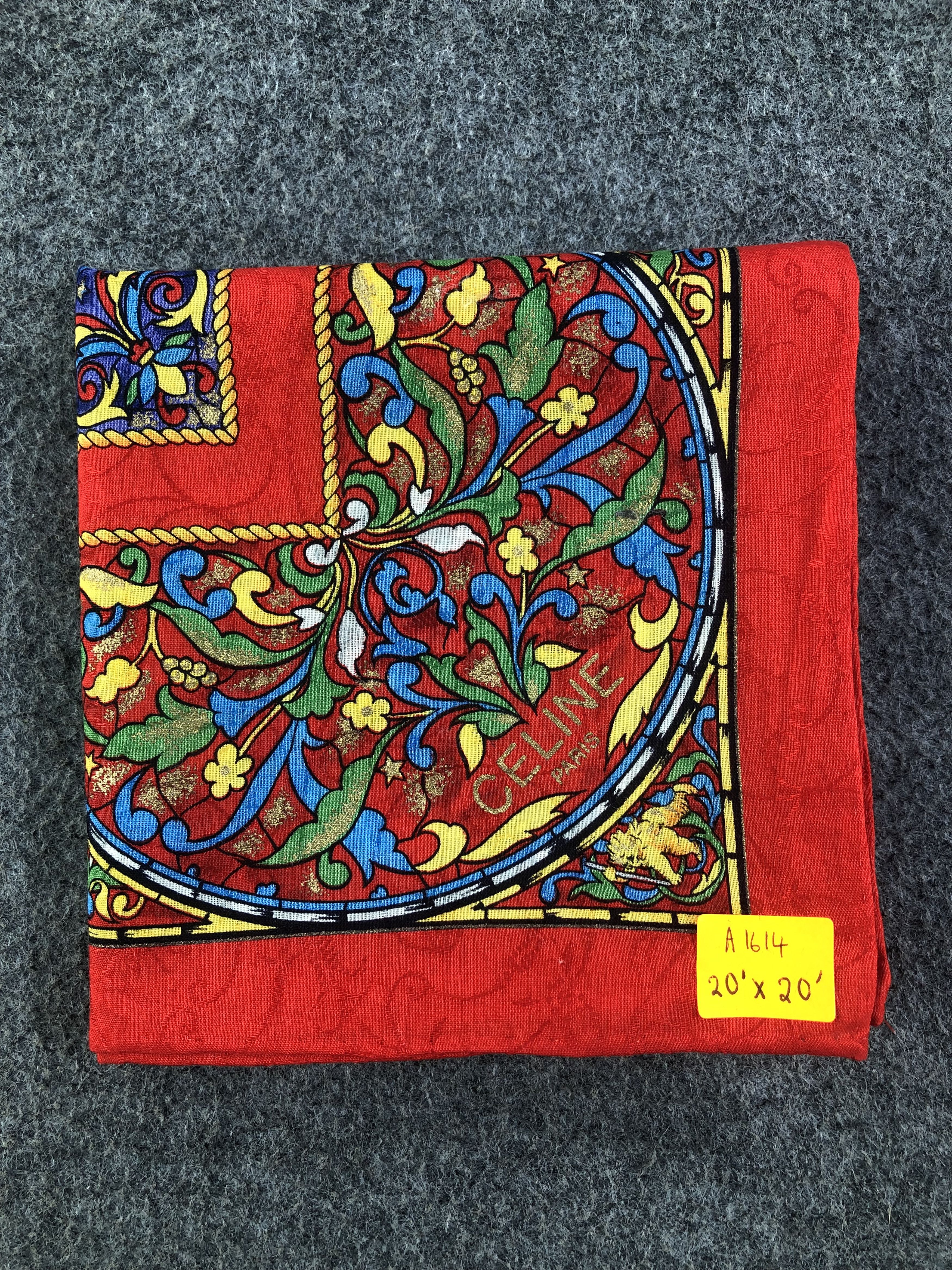 Celine Celine Handkerchief / Bandana / Neckerchief Size ONE SIZE - 6 Thumbnail