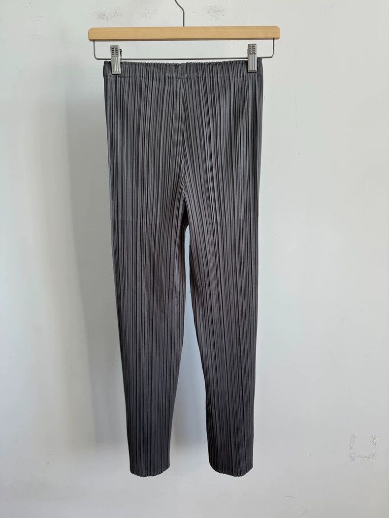 Issey Miyake issey miyake size:1 Grey short-sleeved shirt 2506-Nextarro Size US 26 / EU 42 - 2 Thumbnail