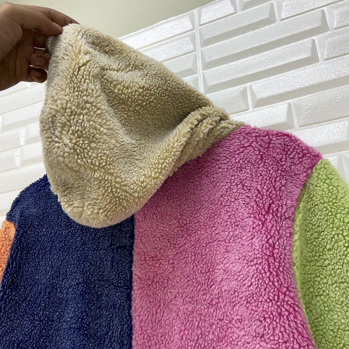 Japanese Brand × go slow caravan Colourful🔥Go Slow Caravan Color Block Fleece Sherpa Jacket Size US S / EU 44-46 / 1 - 13 Thumbnail