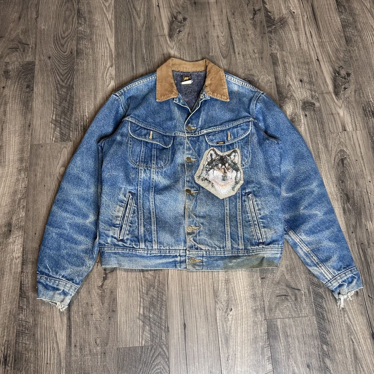 Lee Lee storm rider faded denim jacket Size US L / EU 52-54 / 3 - 1 Thumbnail