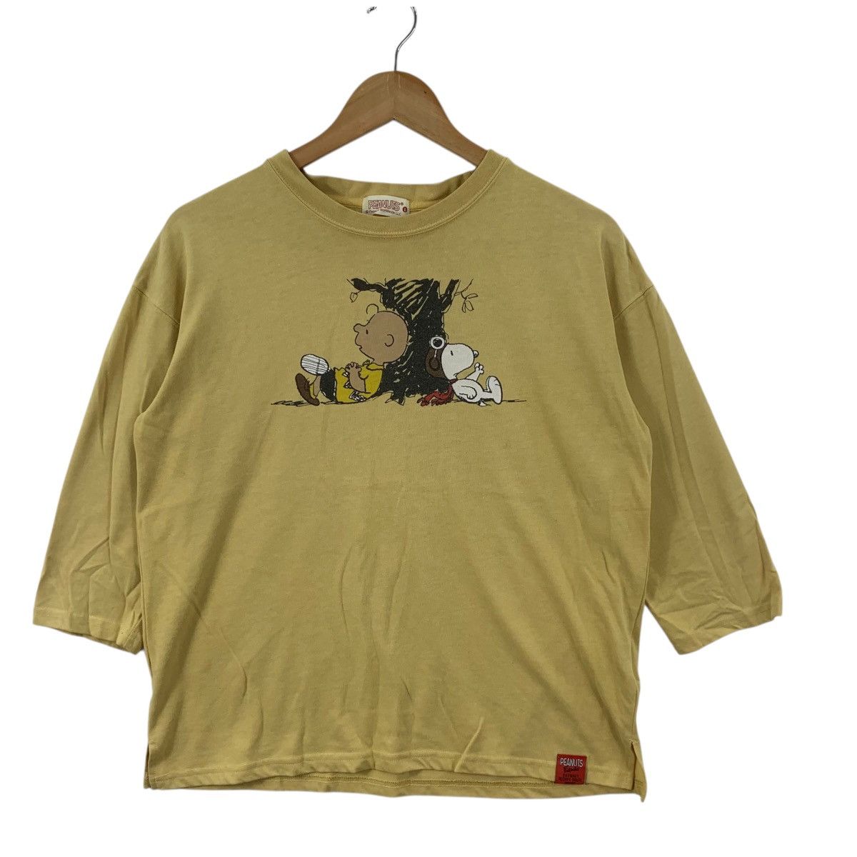 Peanuts Vintage PEANUTS SNOOPY WOODSTOCK Comic Strip Baggy Tee Size L / US 10 / IT 46 - 5 Thumbnail