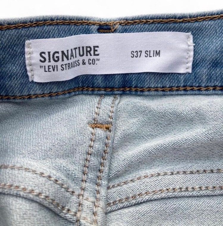 Levi's Levi’s Straight Light Wash Jeans 32x32 Size US 34 / EU 50 - 5 Thumbnail