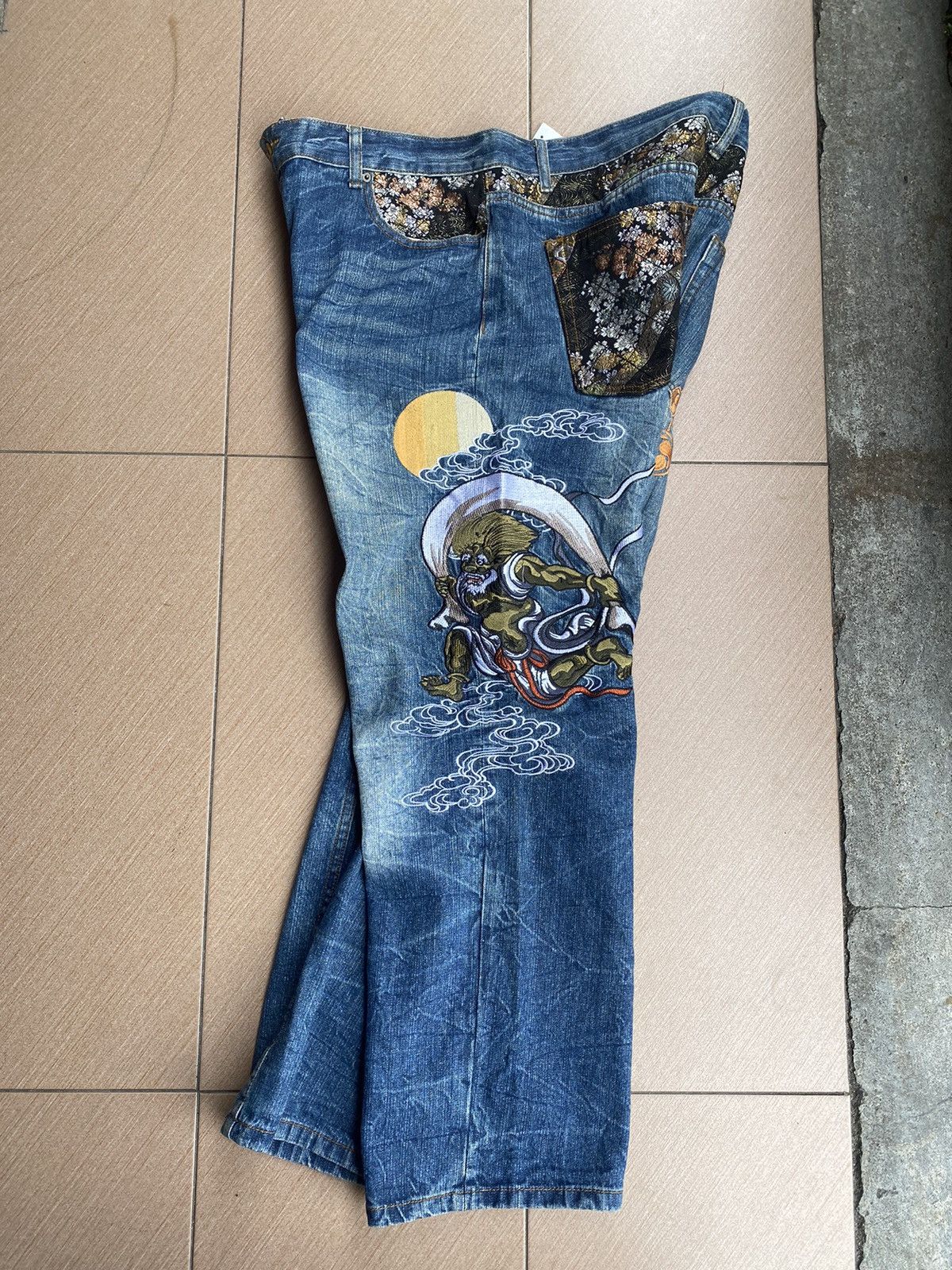 Japanese Brand SUKAJAN EMBROIDORY Size US 42 / EU 58 - 5 Thumbnail