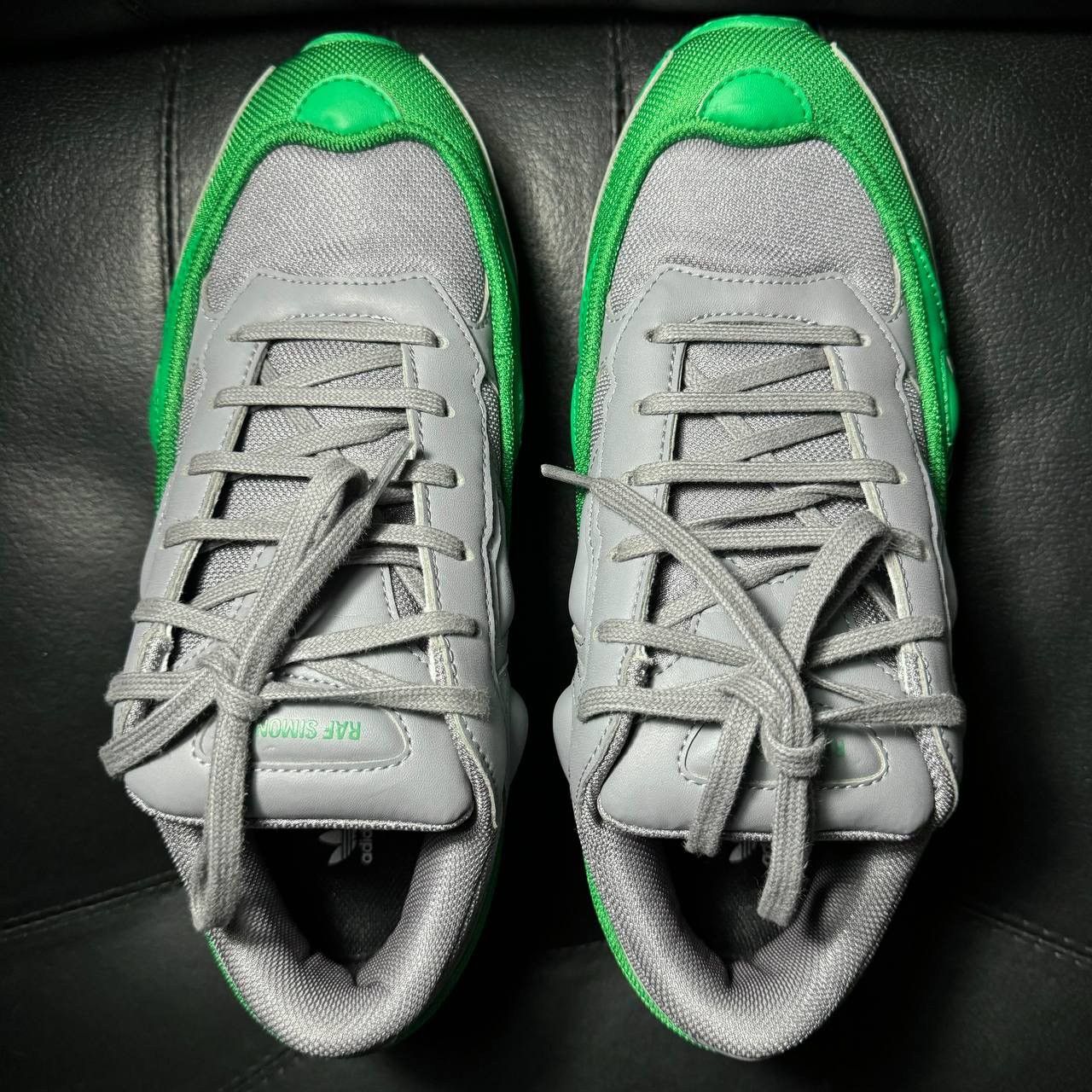 Adidas × Raf Simons Adidas Raf Simons ozweego Green Gray Size US 7.5 / EU 40-41 - 7 Thumbnail
