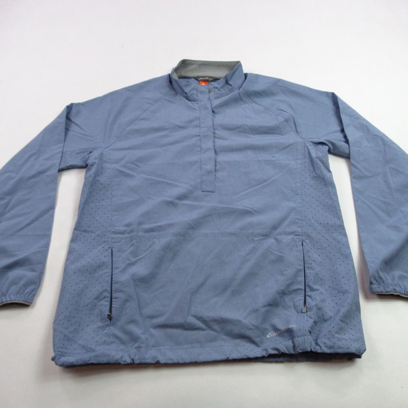 Eddie Bauer Eddie Bauer Shirt Womens XS Long Sleeve Blue Pockets 1/4 Button Front Outdoors Size XS / US 0-2 / IT 36-38 - 2 Thumbnail