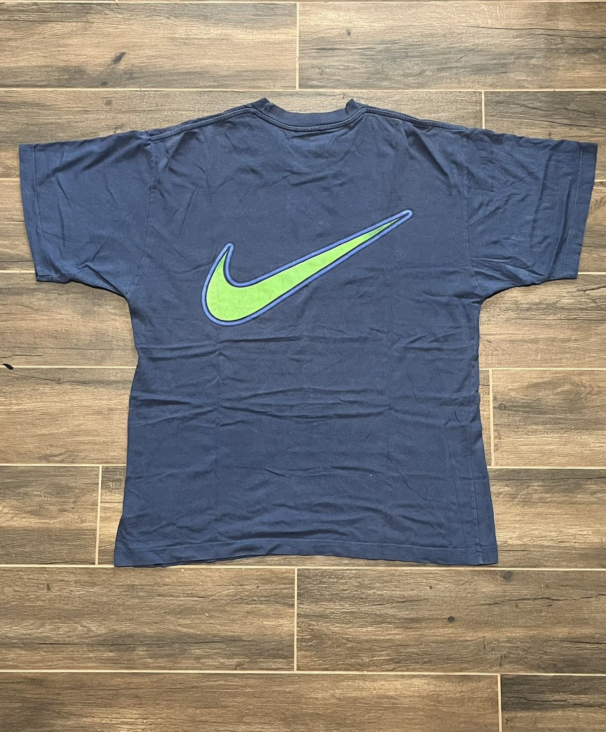 Nike × Vintage NIKE VINTAGE BIG LOGO T SHIRT Size US L / EU 52-54 / 3 - 1 Thumbnail