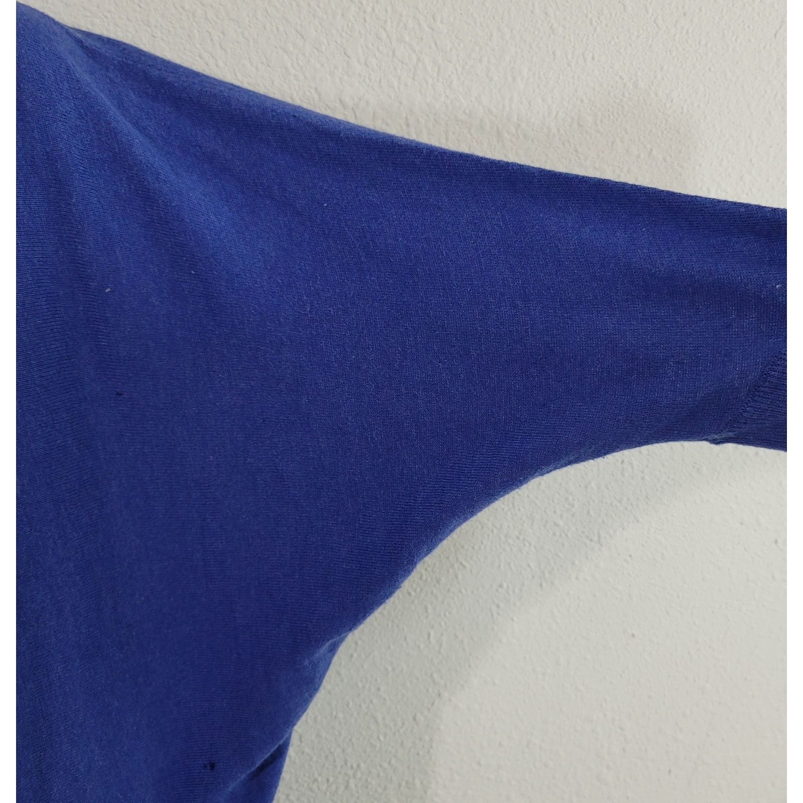 Other Eileen Fisher Blue Marled Draped Cowl Neck Sweater XS Size XS / US 0-2 / IT 36-38 - 2 Thumbnail