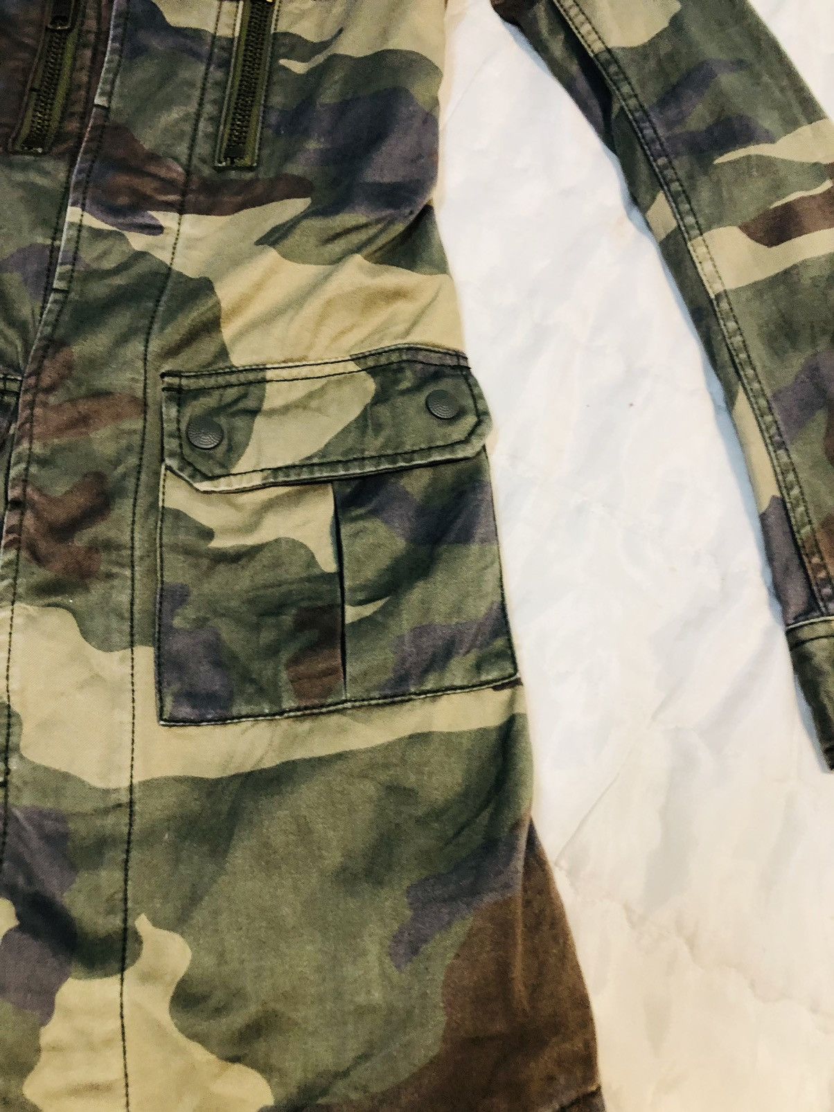 Japanese Brand Moussy Soldier Pattern Jacket (6) Size US M / EU 48-50 / 2 - 5 Thumbnail