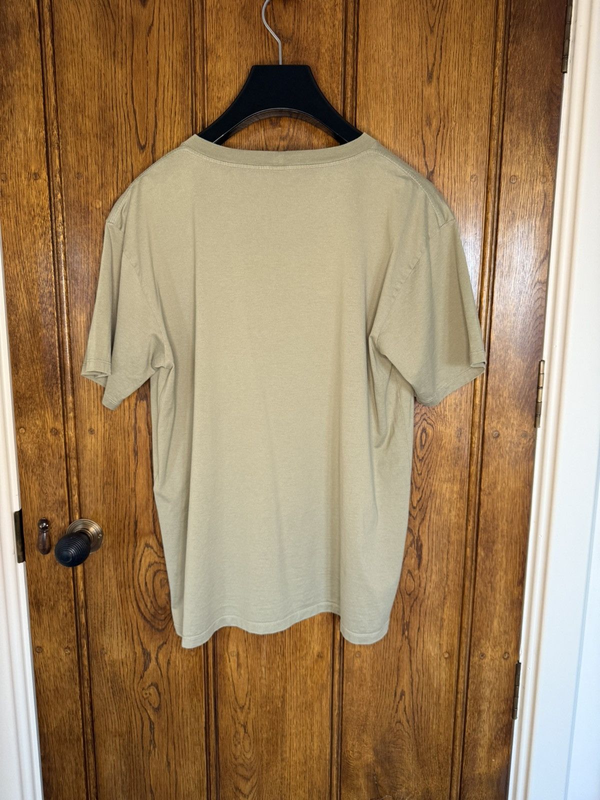 Celine Celine logo t shirt Hedi Slimane khaki green M grail Size US M / EU 48-50 / 2 - 16 Thumbnail