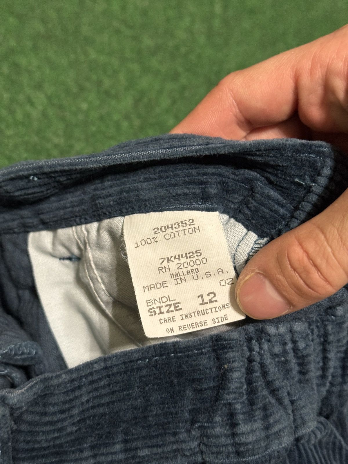 Woolrich Woolen Mills Woolrich Corduroy Womens 12 26x29 Mallard 90s Pants Trouser Size 26" / US 2 / IT 38 - 3 Thumbnail