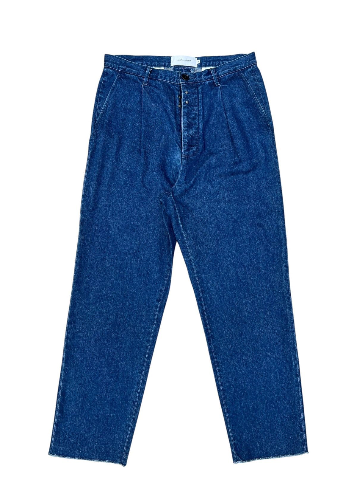 5351 POUR LES HOMMES John Mason Smith Japan Denim Trouser Pant Size US 32 / EU 48 - 1 Thumbnail