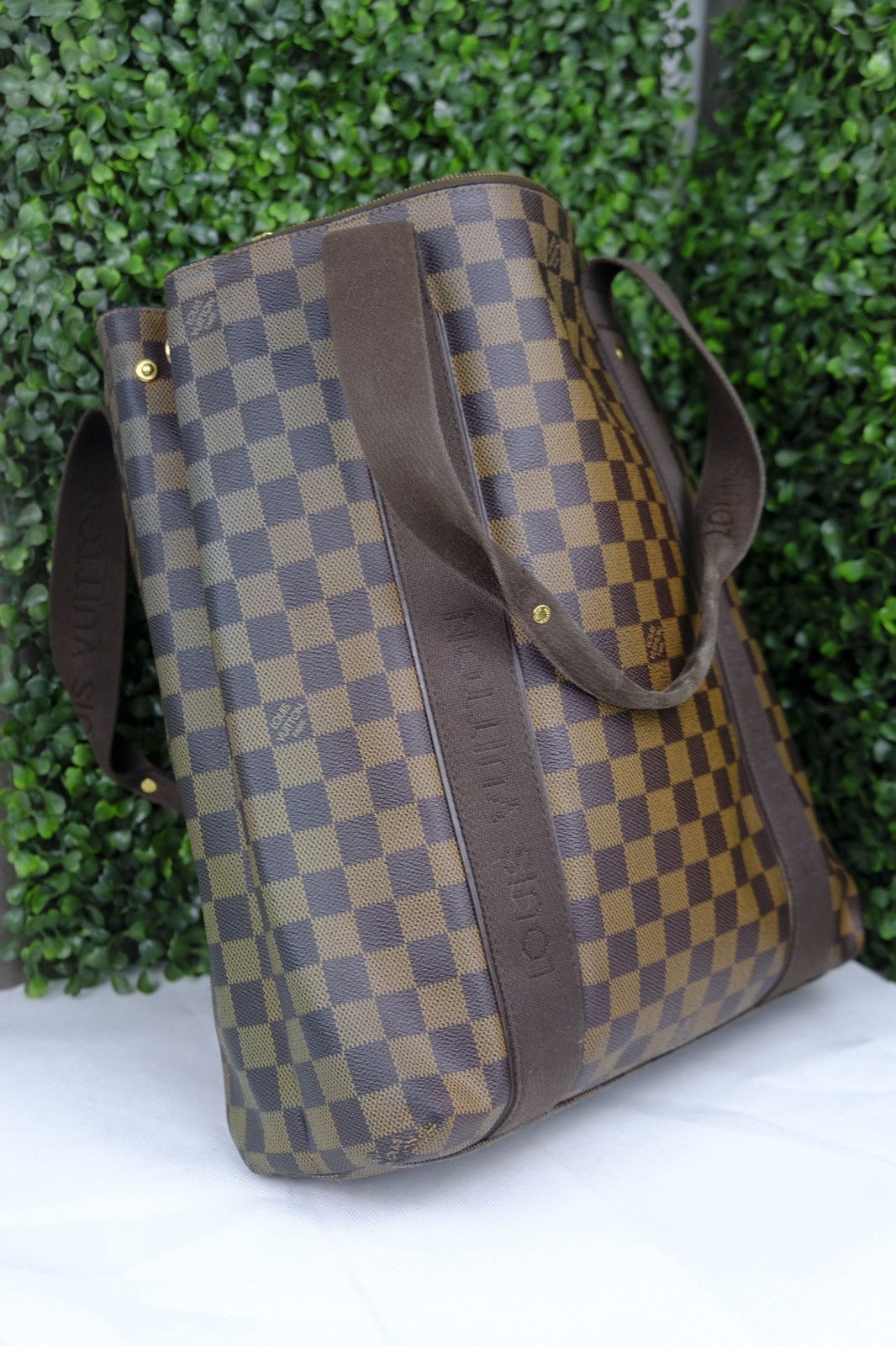 Louis Vuitton Louis Vuitton Damier Ebene Cabas Beaubourg Tote Bag Size ONE SIZE - 3 Thumbnail