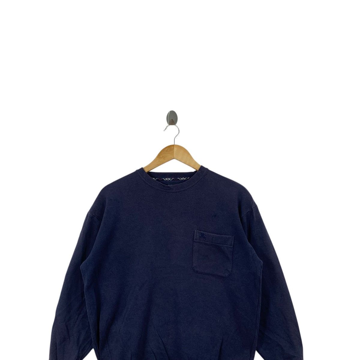 Burberry BURBERRY LONDON Nova Checks Pocket Sweatshirt Sweater Size M / US 6-8 / IT 42-44 - 2 Thumbnail