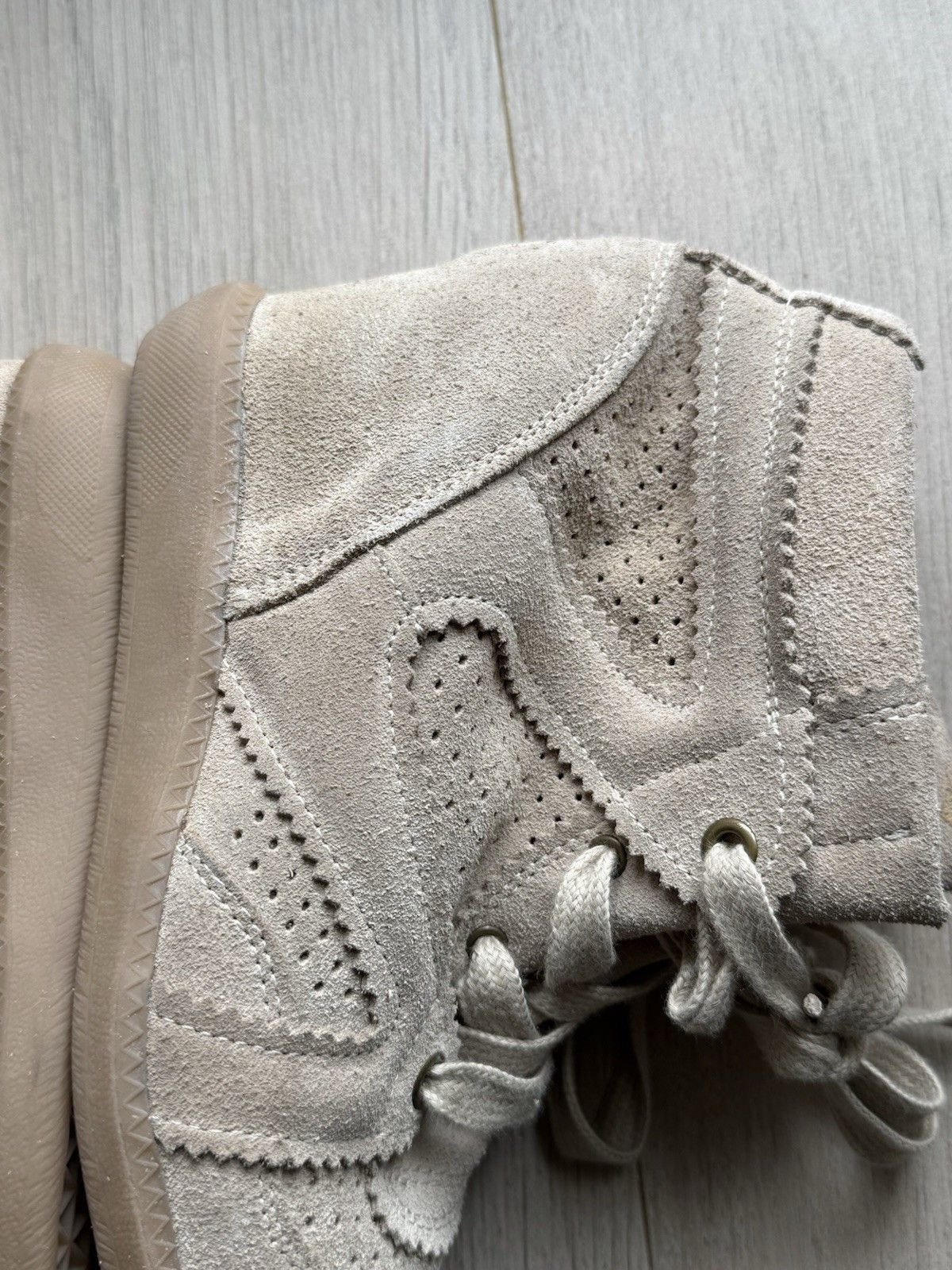 Vintage DDP Pavement Platform Suede Shoes 2000`s Y2k Marant Boots Size US 8 / IT 38 - 12 Thumbnail