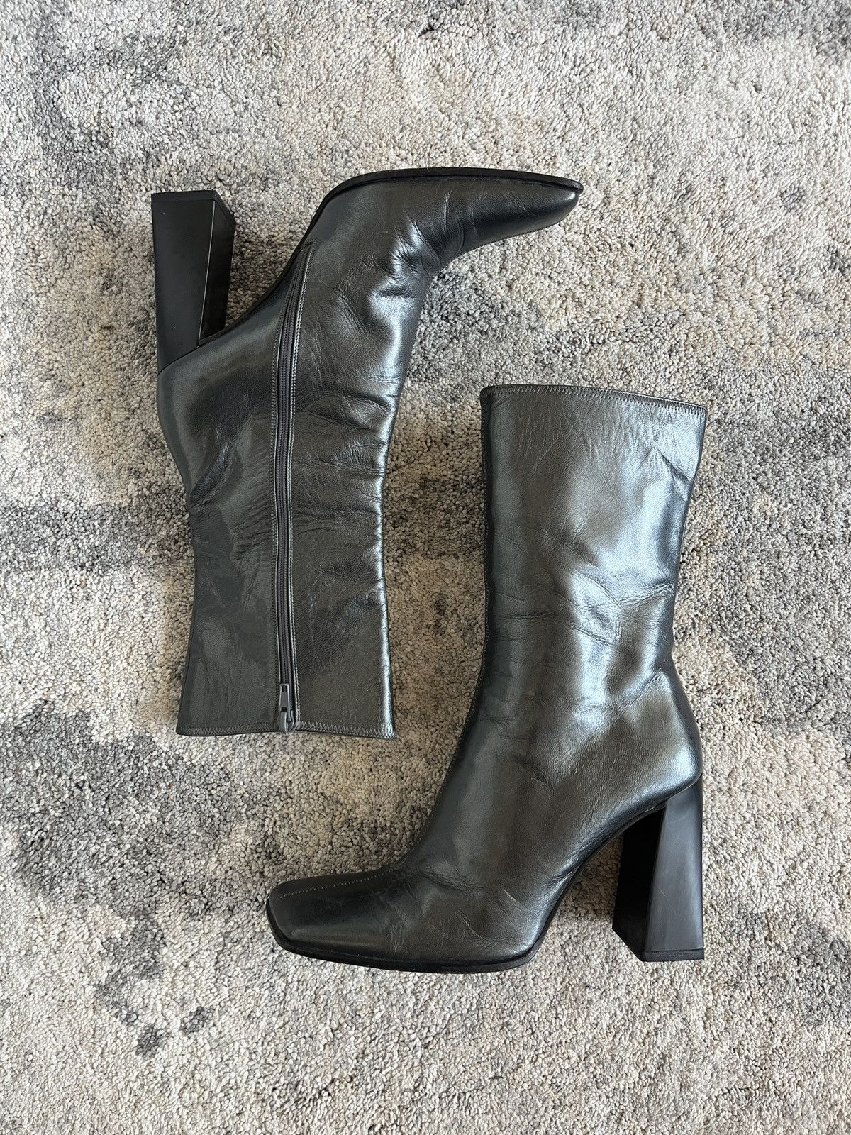 miumiu サイドゴアブーツ archive 希少】Archive MIUMIU サイドゴアブーツ 90〜00s