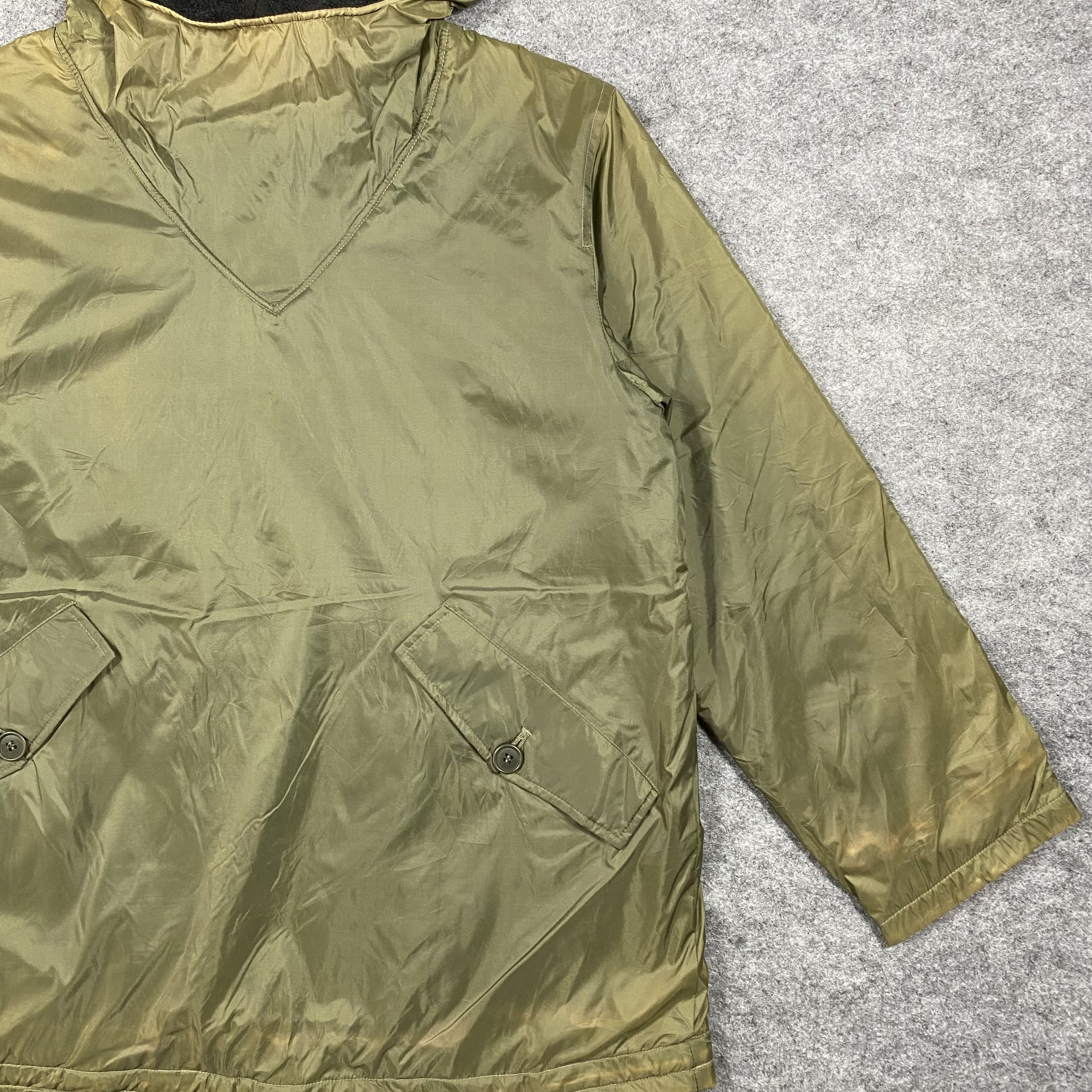 Vintage Vintage Olive Green Military Anorak Pullover Jacket-J663 Size US M / EU 48-50 / 2 - 4 Thumbnail