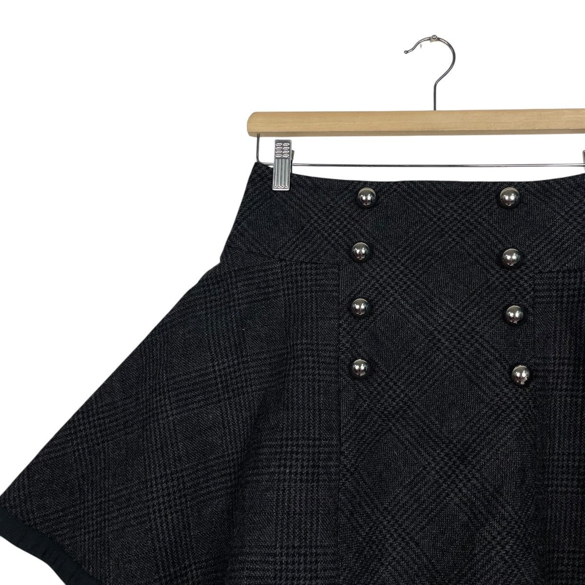 Sacai Sacai Wool Mini Skirt Size 28" / US 6 / IT 42 - 5 Thumbnail