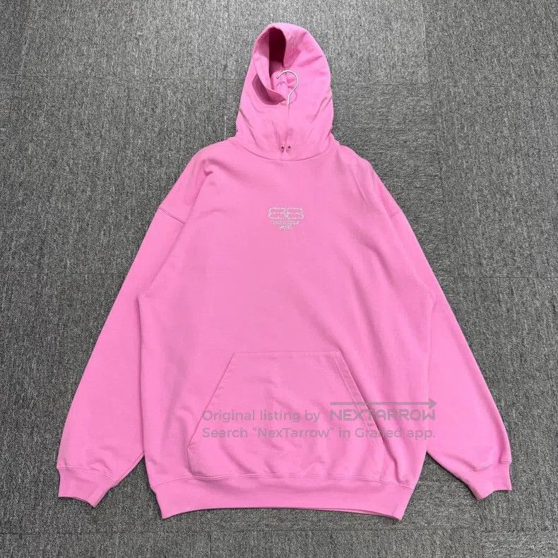 Balenciaga Balenciaga Crystal Letter Hoodie Size US M / EU 48-50 / 2 - 1 Thumbnail