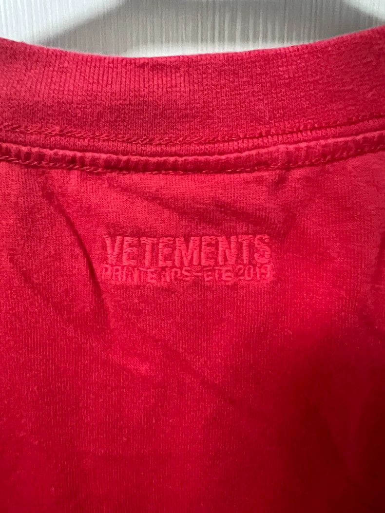 Vetements Vetements 2019 short-sleeve T-shirt with animal size L Size US L / EU 52-54 / 3 - 6 Thumbnail