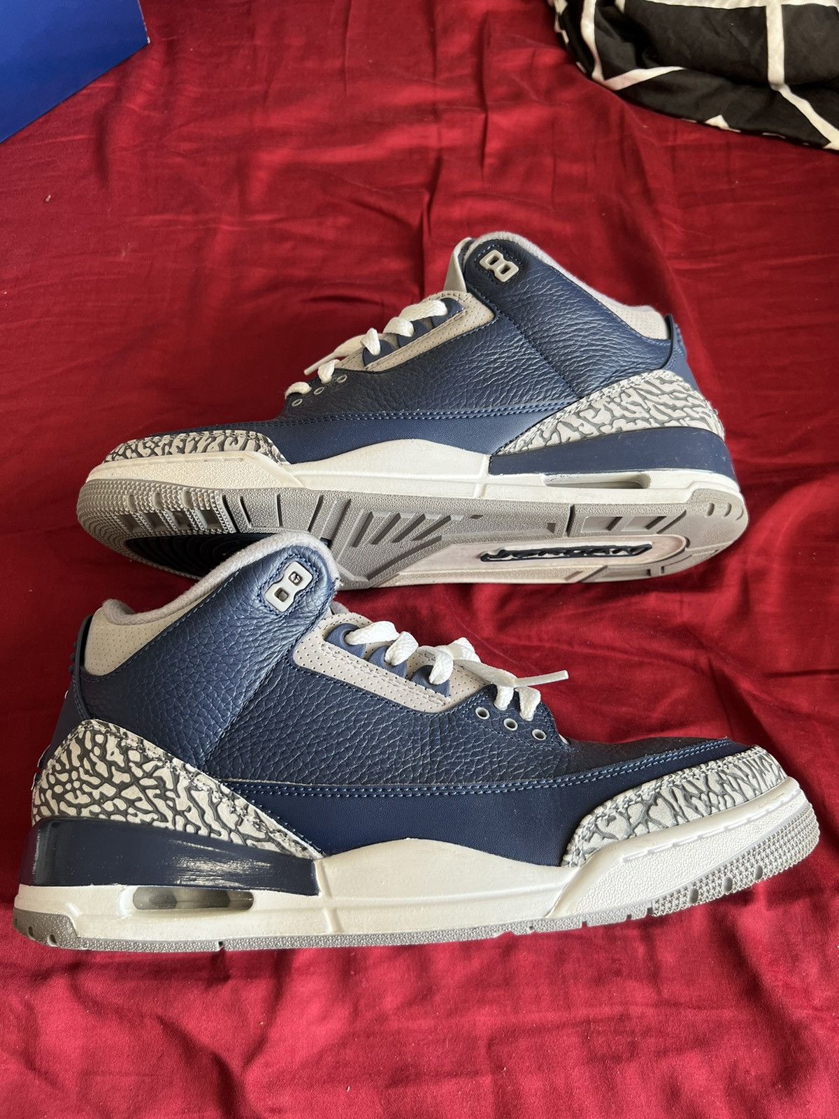 Jordan Brand Navy blue retro 3 Size US 11 / EU 44 - 1 Thumbnail