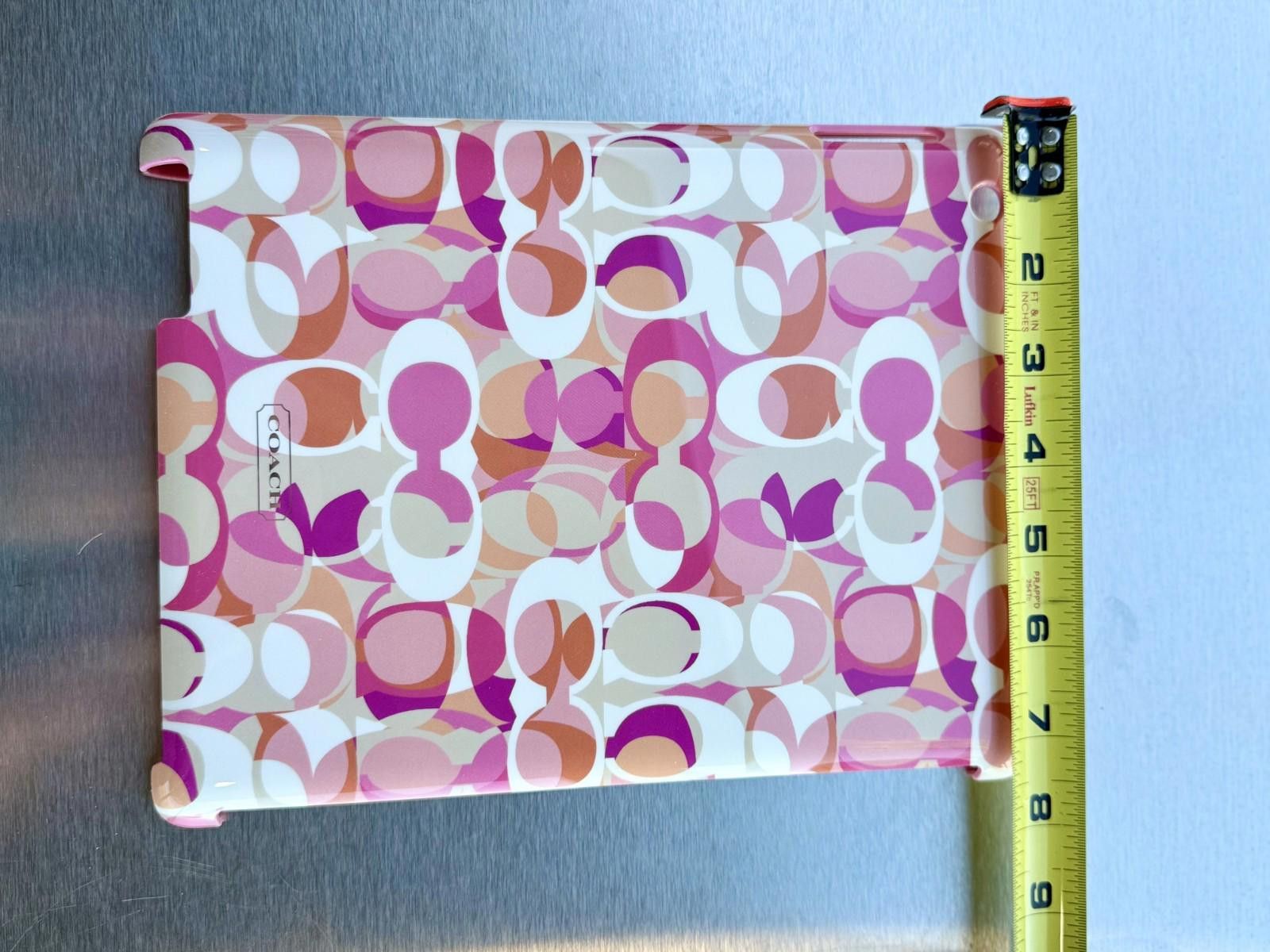 Coach COACH Molded iPAD 2 3 4 Multi-color Pink Orange Cream White Size ONE SIZE - 3 Thumbnail
