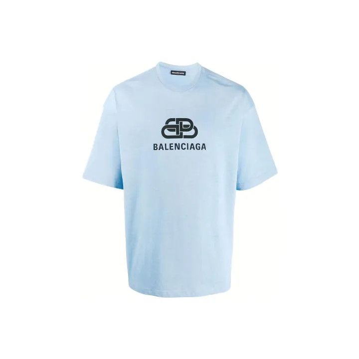 Balenciaga Balenciaga Logo Print Casual Loose T-Shirt 0079 Size US S / EU 44-46 / 1 - 1 Thumbnail
