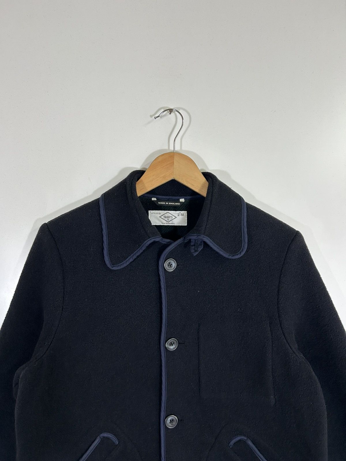 SHIPS 🔥SHIPS Dark Blue Button Shirt Jacket Size US S / EU 44-46 / 1 - 4 Thumbnail