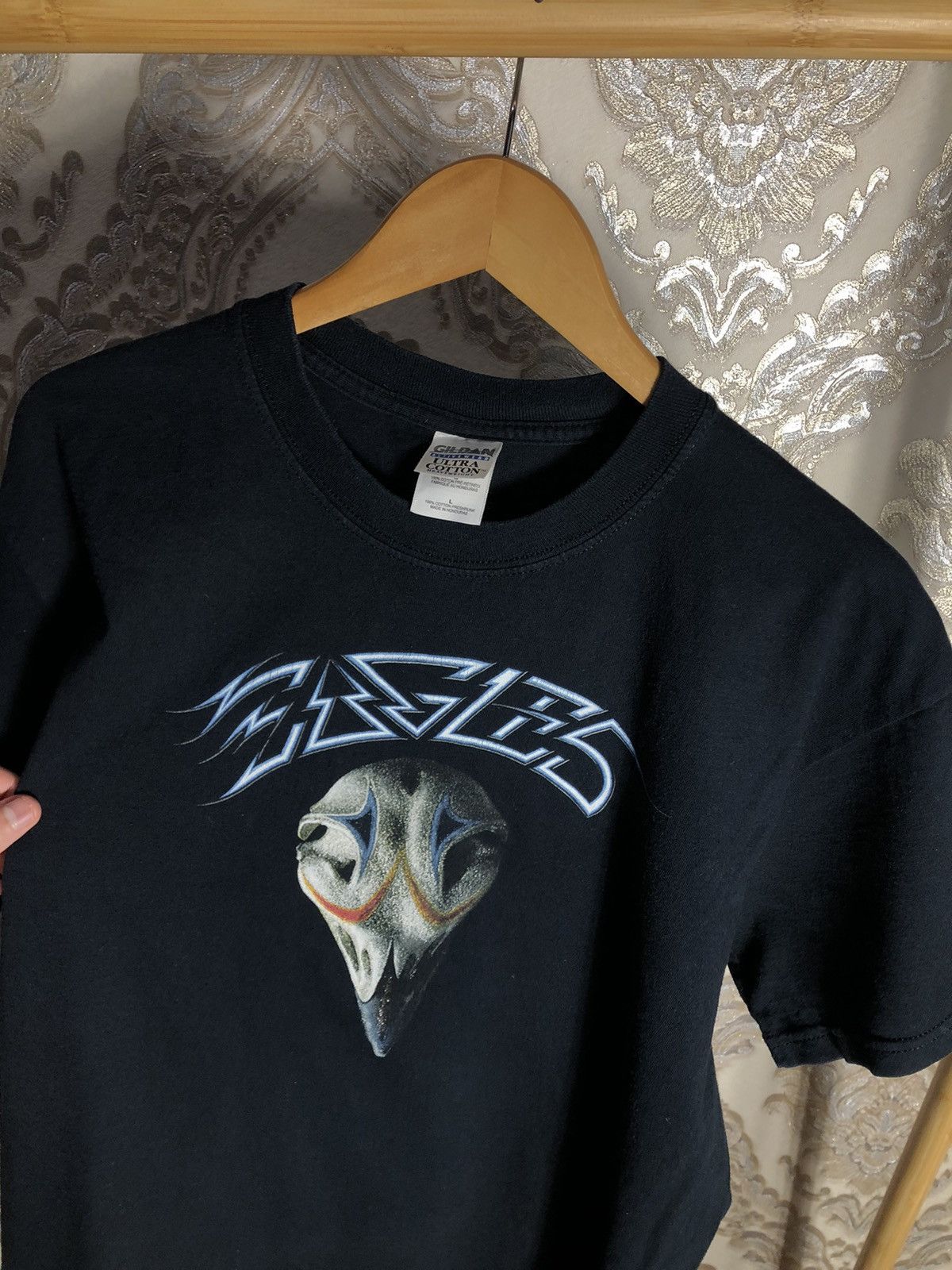 Vintage VERY RARE THE EAGLES WORLD TOUR ROCK T-SHIRT 2005 Y2K CASUAL Size US L / EU 52-54 / 3 - 2 Thumbnail