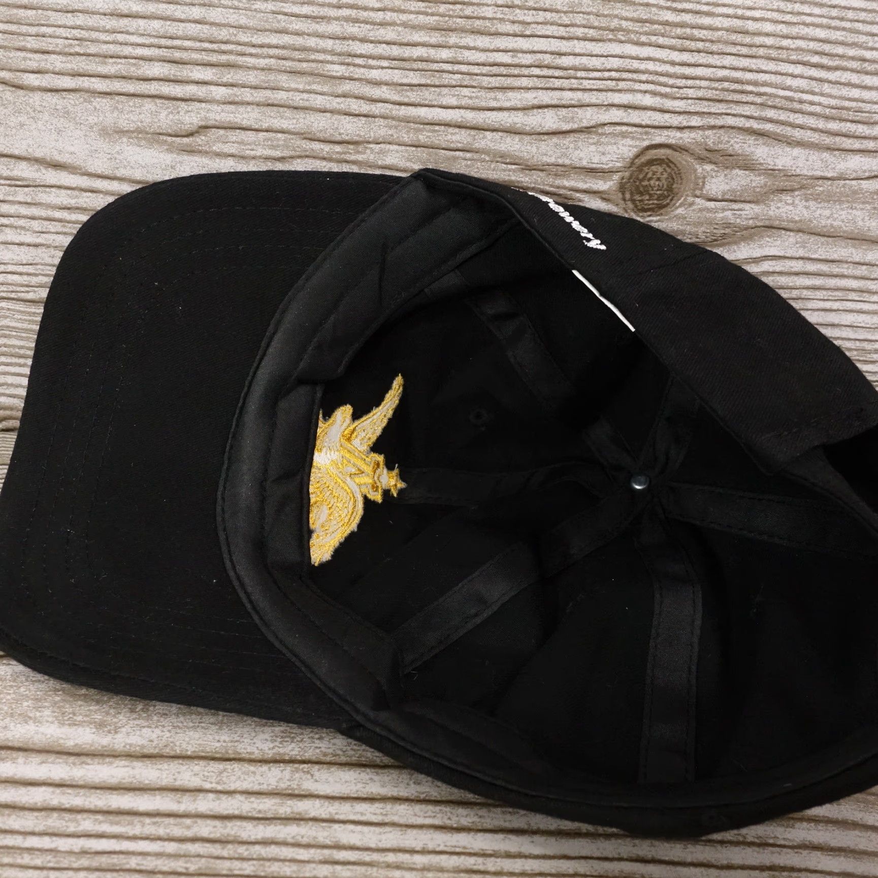 Logo 7 ANHEUSER BUSCH BLACK BASEBALL CAP UNISEX ADJUSTABLE LOGO ST LOUIS BREWERY Size ONE SIZE - 7 Thumbnail