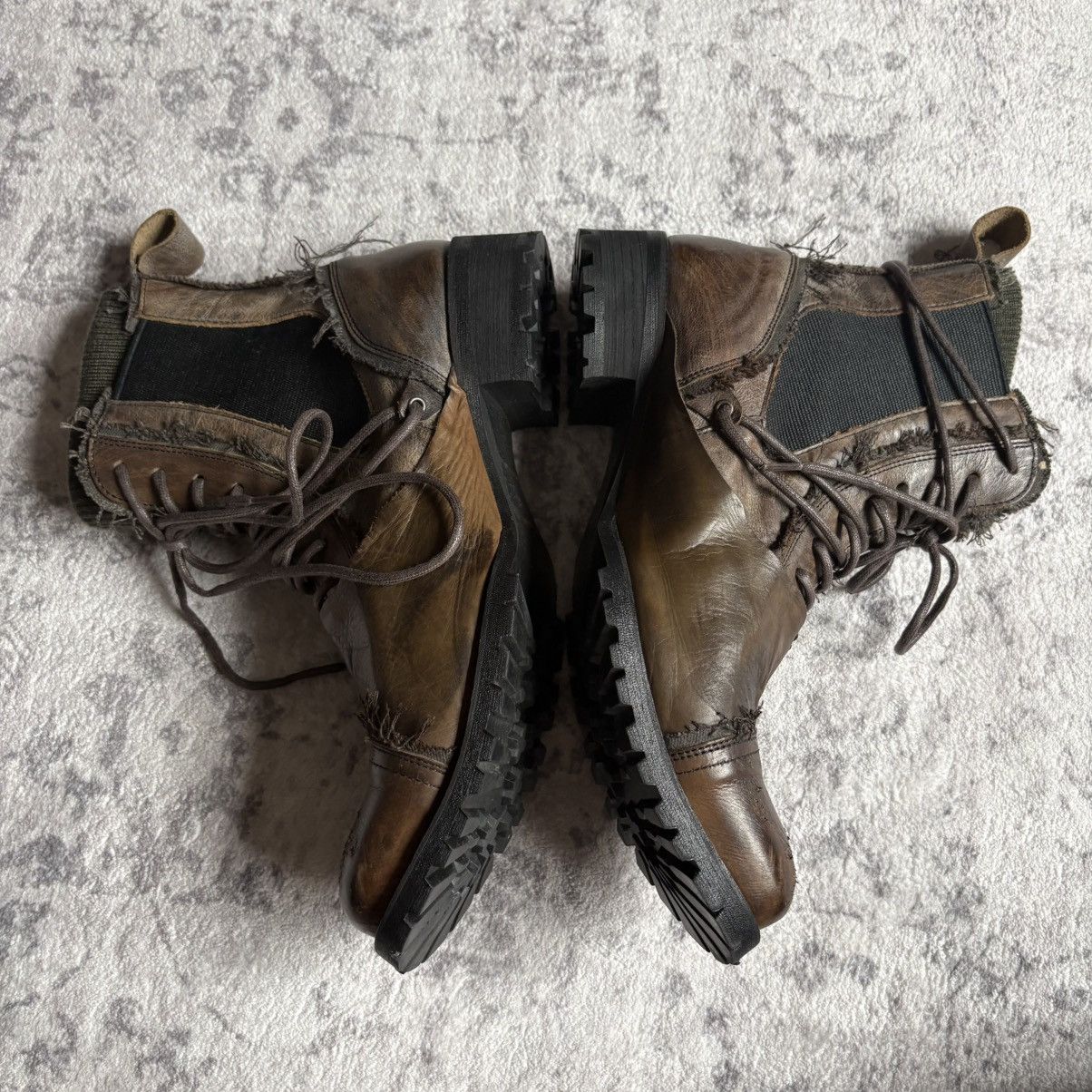 Alfredo Bannister Alfredo Bannister Layered Leather Chelsea Boots Brown | 40 Size US 7 / EU 40 - 5 Thumbnail