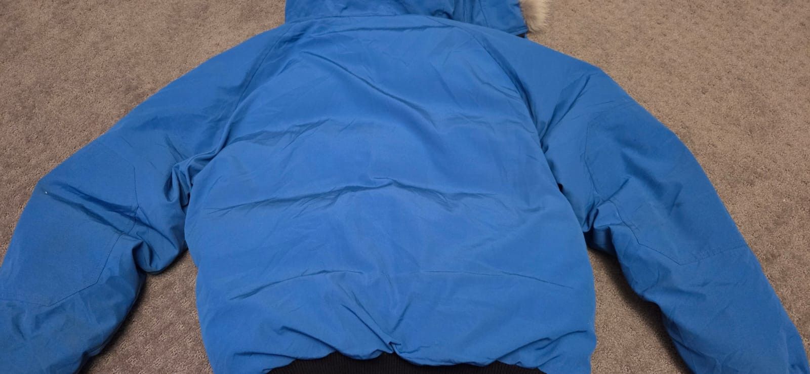 Canada Goose Vintage Canada Goose Blue PBI Chiliwak Bomber Jacket Size US L / EU 52-54 / 3 - 6 Thumbnail