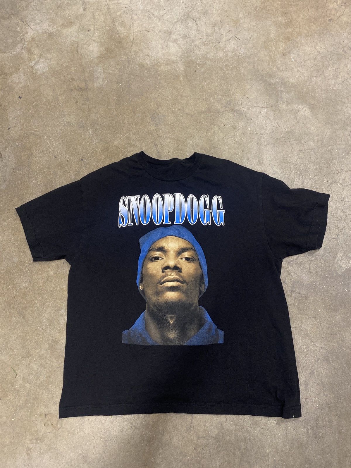 T-shirt Vintage Années 90 Snoop Dog - Modèle Rare En Noir Taille XL - Style Rap Hip-hop