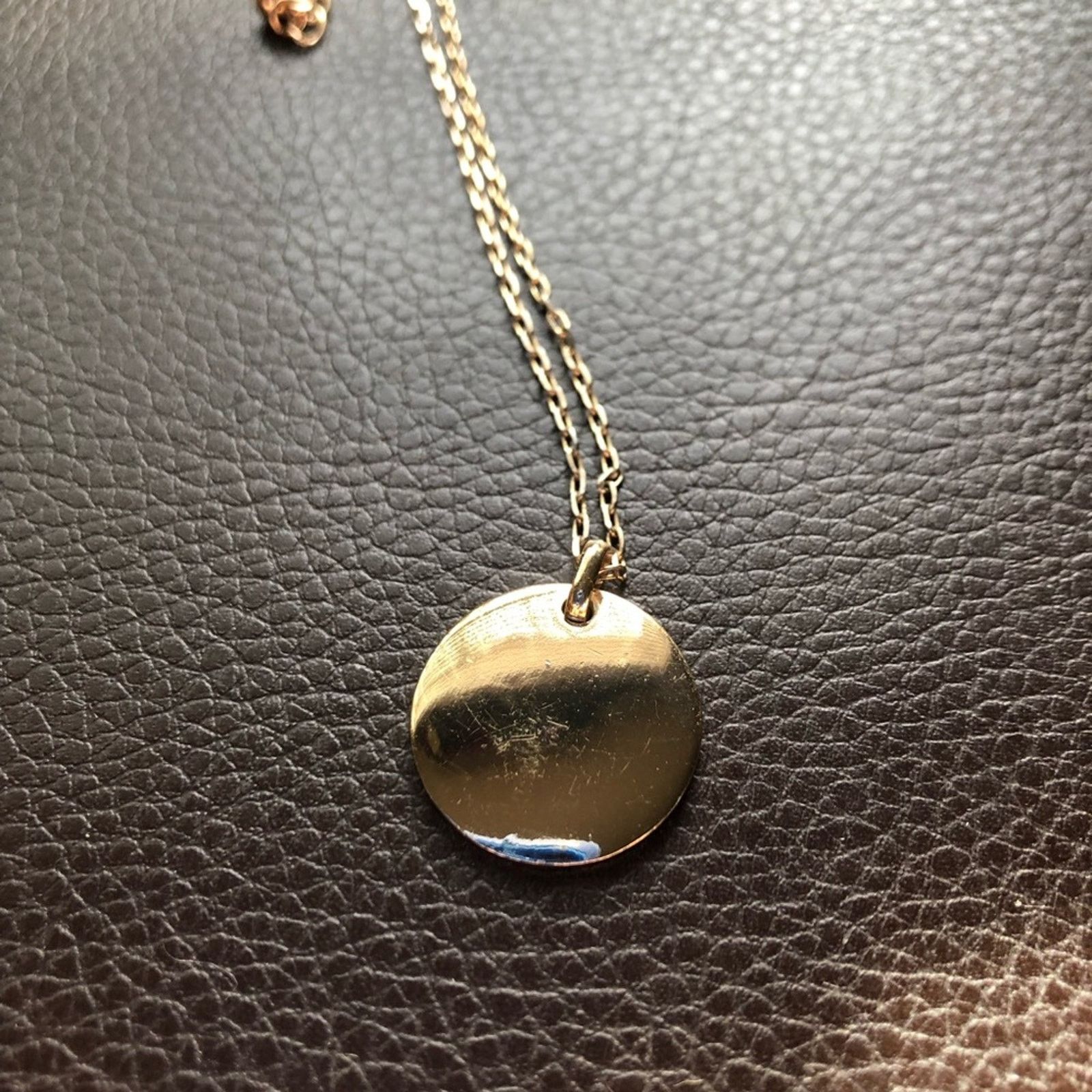 Jewelry XO rose enamel pendant on chain necklace Size ONE SIZE - 6 Thumbnail