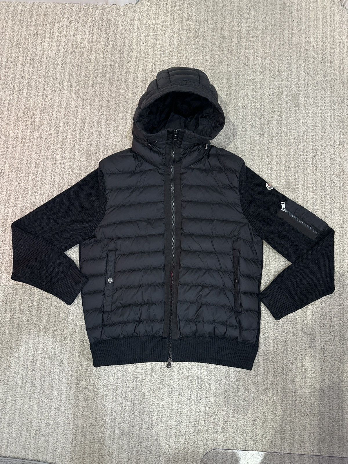 Moncler Moncler Wool Blend Tricot Down Jacket Size US XXL / EU 58 / 5 - 1 Thumbnail