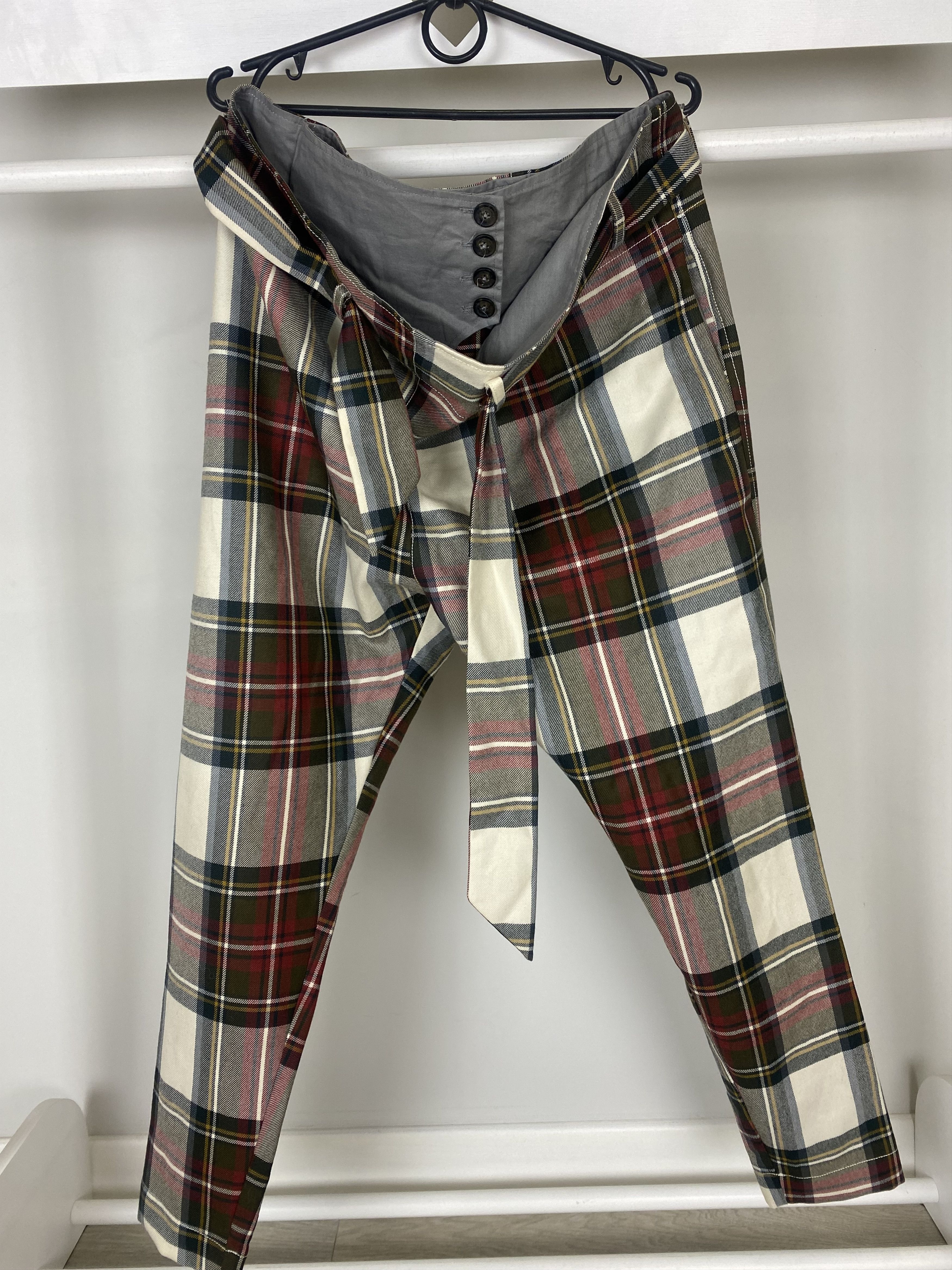 Vivienne Westwood Vivienne Westwood Anglomania Tartan Wool Pants Size 27" / US 4 / IT 40 - 1 Thumbnail