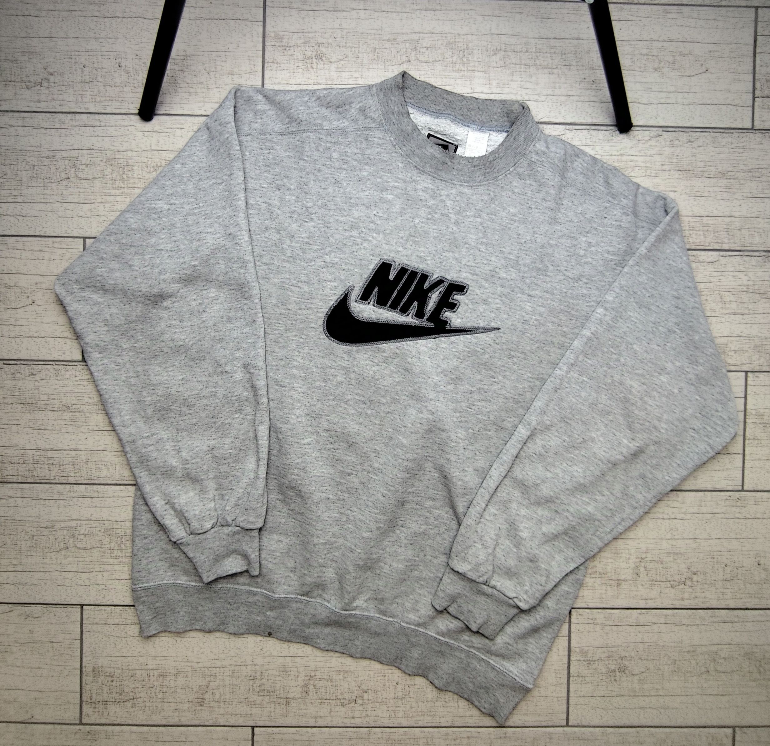 Nike Vintage streetwear y2k Nike Center Swoosh Sweatshirt 90s Size US M / EU 48-50 / 2 - 1 Thumbnail
