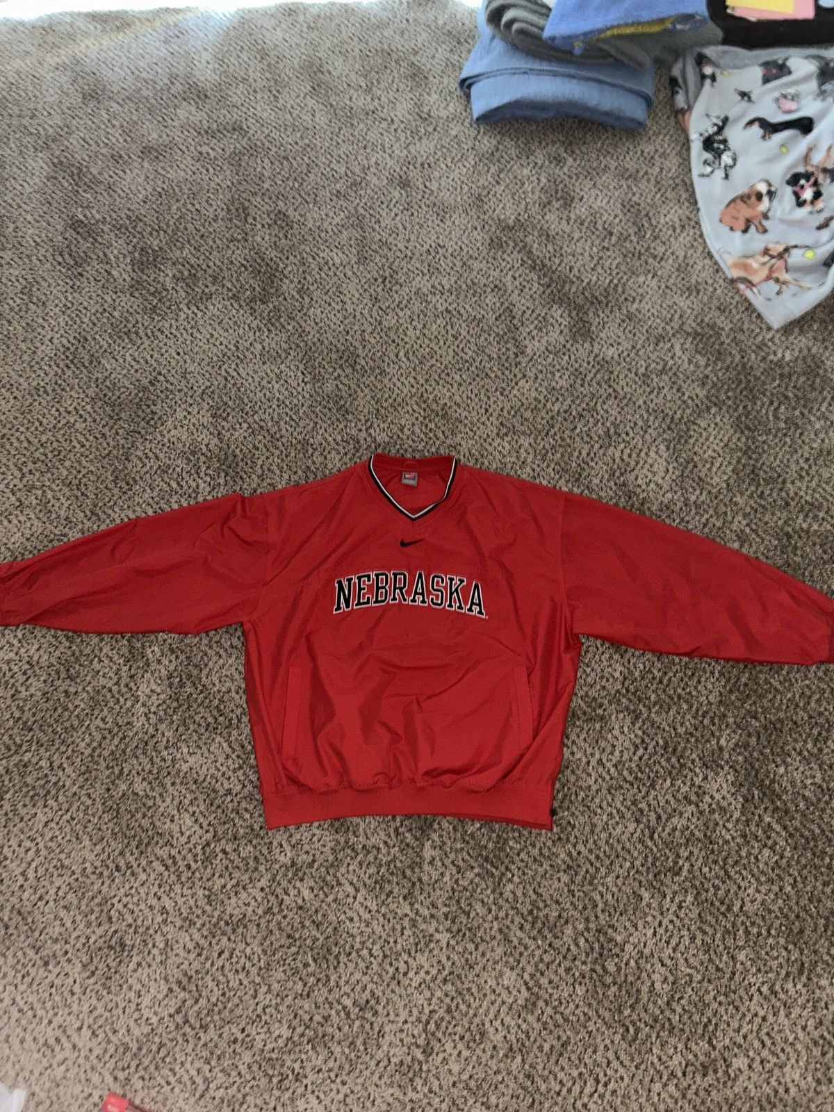 Nike 2000’s Vintage Nike Team Nebraska Crewneck Size US XL / EU 56 / 4 - 6 Thumbnail