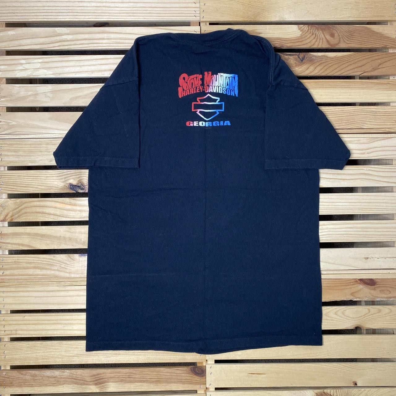 Harley Davidson Harley Davidson 2012 Black Military Biker Tee Size Large Size US L / EU 52-54 / 3 - 2 Thumbnail