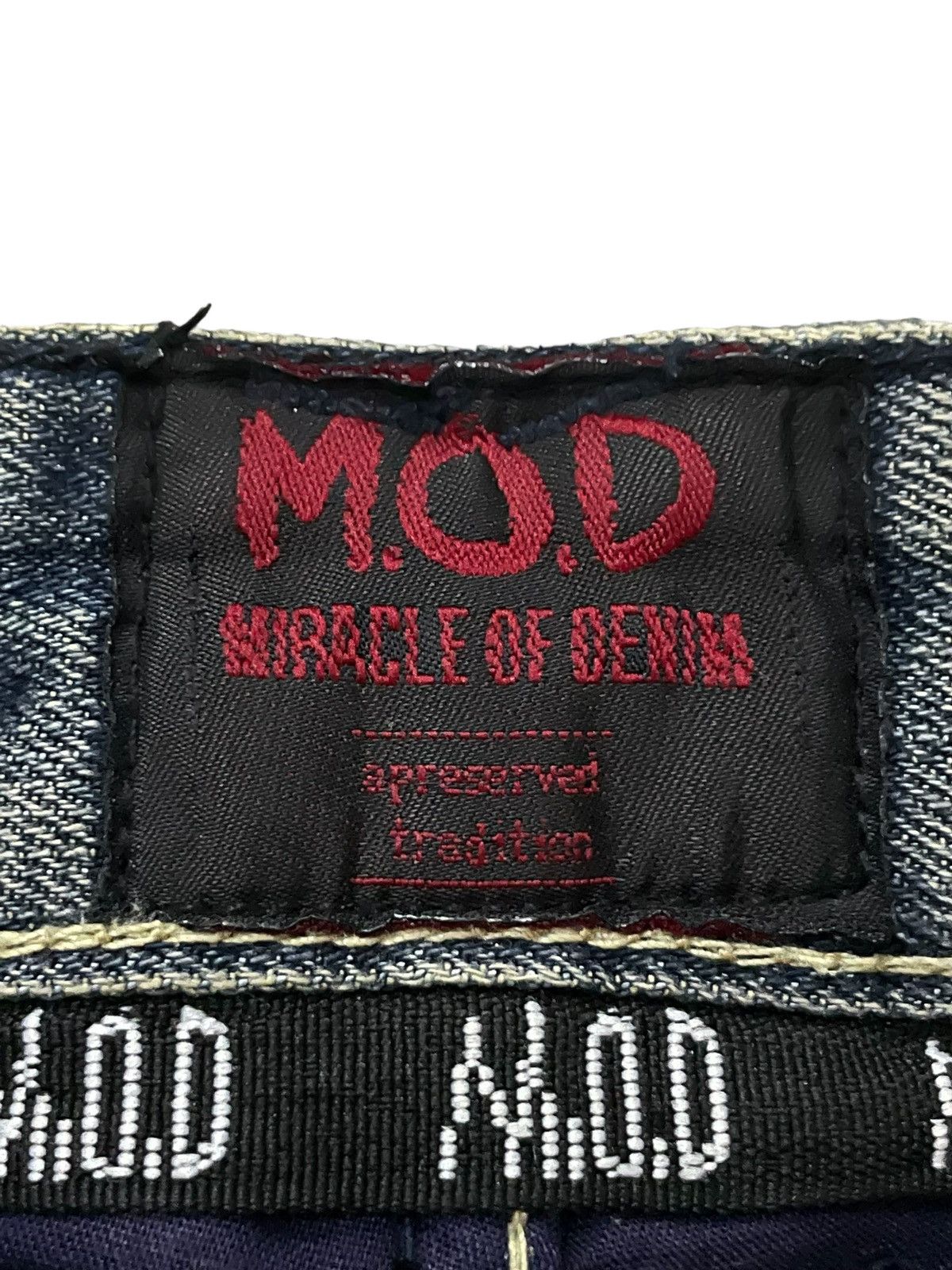 Hysteric Glamour × Japanese Brand × PPFM MOD Japan Large Multi Pocket Wash Jeans Size US 34 / EU 50 - 19 Thumbnail