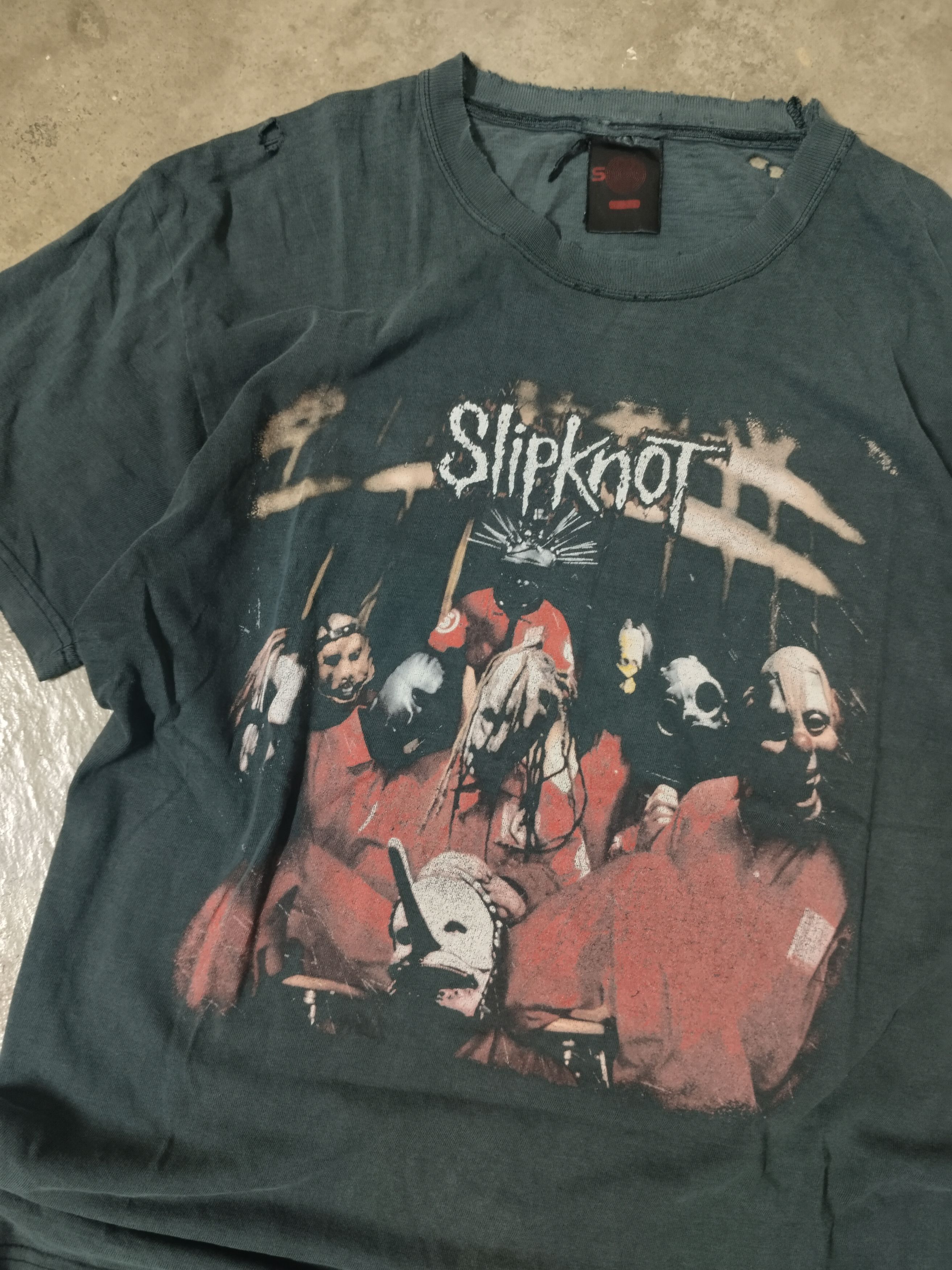 Band Tees VINTAGE Y2K SLIPKNOT IOWA DISTRESS Size US L / EU 52-54 / 3 - 2 Thumbnail