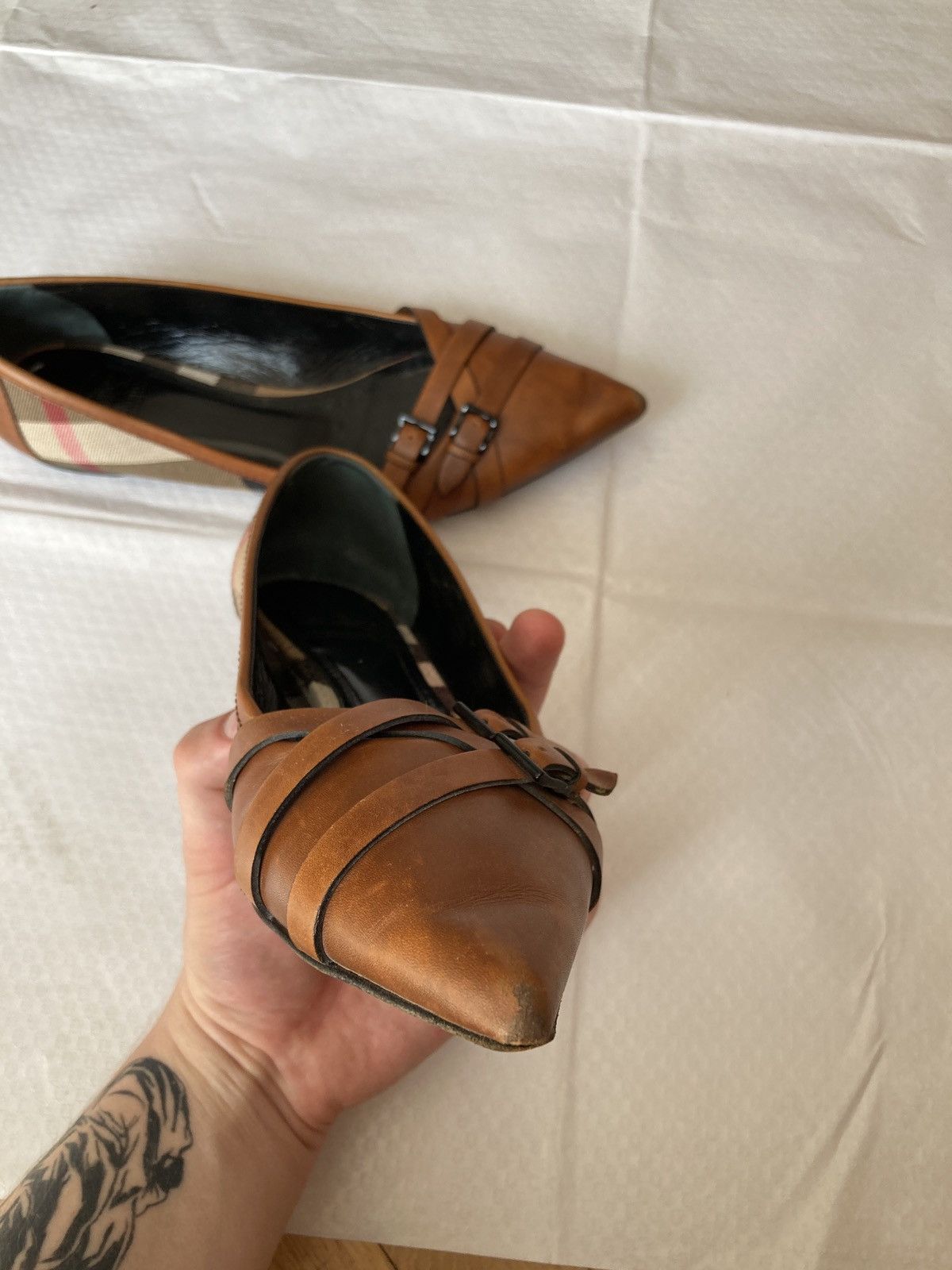 Burberry Burberry Vintage ballerina shoes 39 Size US 8.5 / IT 38.5 - 11 Thumbnail
