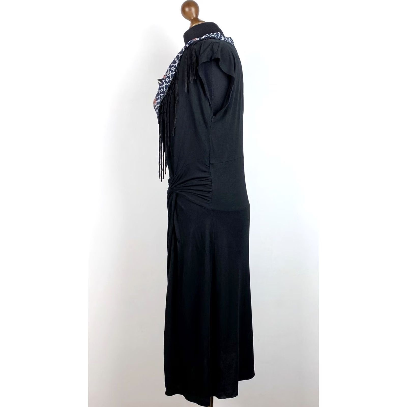 Desigual Desigual XL Womens A-Line Dress Multicoloured Long Dress Size XL / US 12-14 / IT 48-50 - 3 Thumbnail