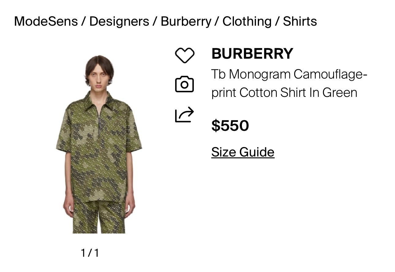 Burberry BURBERRY Tb Monogram Size US L / EU 52-54 / 3 - 10 Thumbnail