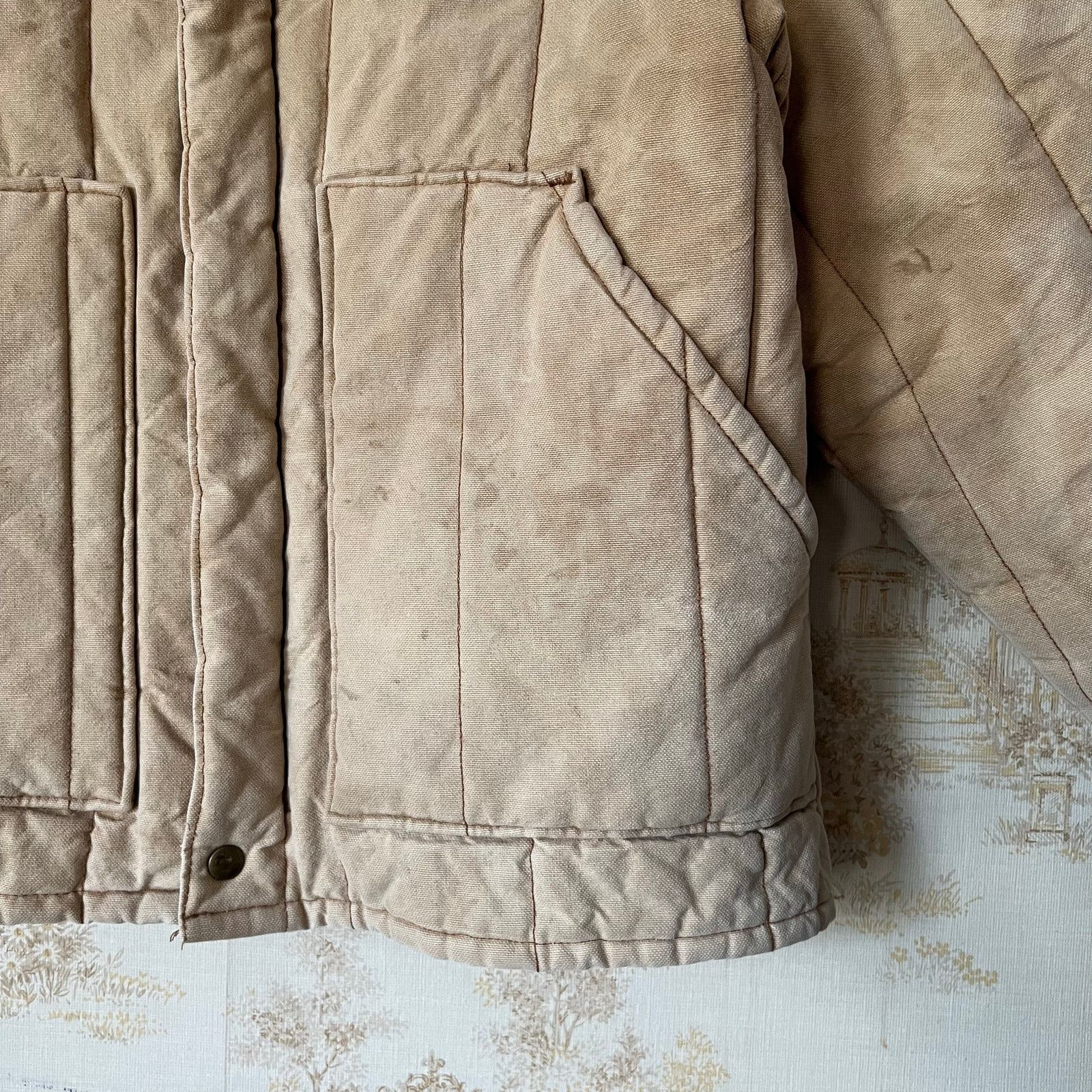 Walls 80s Walls Zero-Zone Work Jacket | Distressed Canvas | M Size US M / EU 48-50 / 2 - 11 Thumbnail