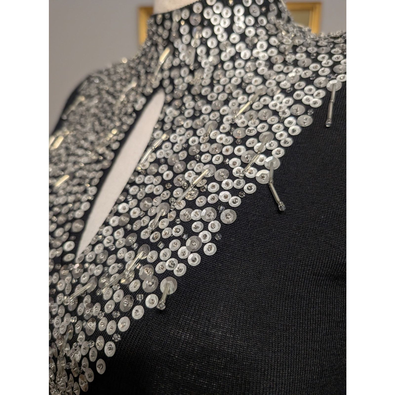 jeweled bodycon dress Sudi Etuz FULLY RHINESTONED BODYCON MAXI DRESS main image 1