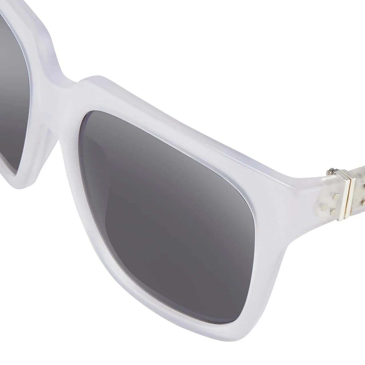 Ann Demeulemeester Ann Demeulemeester Sunglasses Oversized Transparent White Size ONE SIZE - 14 Thumbnail