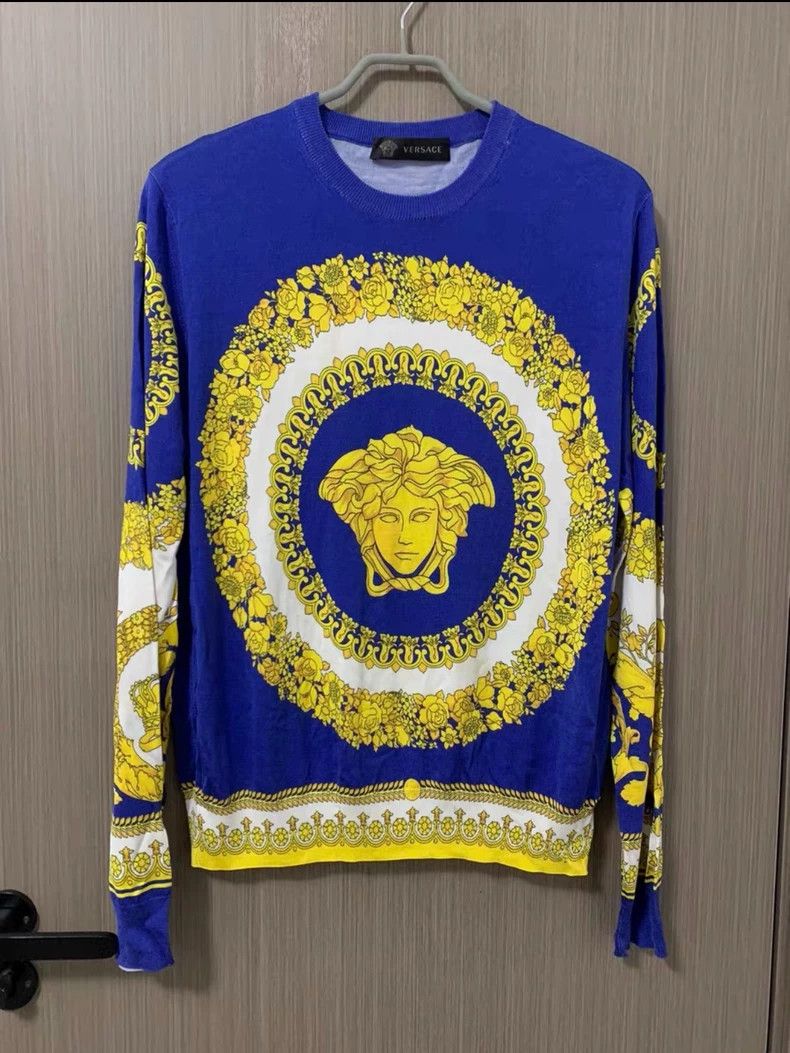 Versace Versace Main line silk T-shirt Size US M / EU 48-50 / 2 - 2 Thumbnail