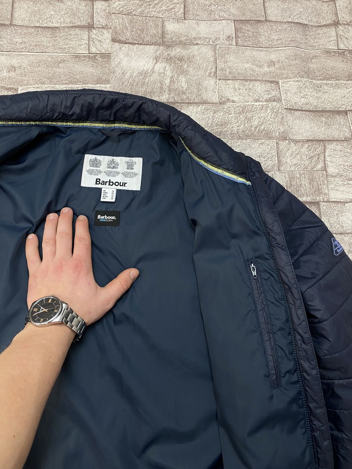 Barbour × Vintage Barbour Women’s Fibre Down Size XL / US 12-14 / IT 48-50 - 9 Thumbnail