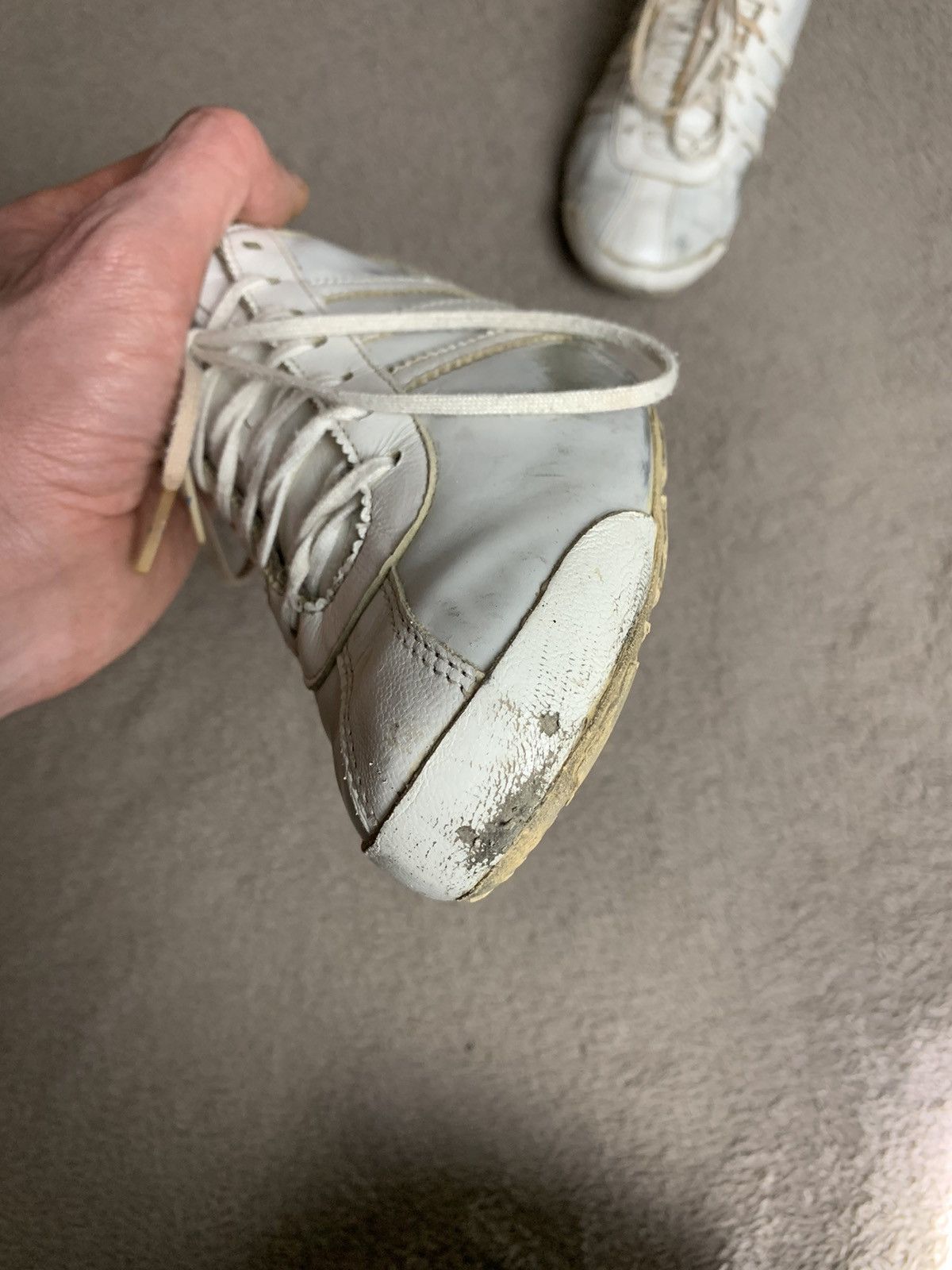 Japanese Brand Y2K Adidas Silver Streak Leather Shoes golden goose y-3 puma Size US 9 / IT 39 - 8 Thumbnail