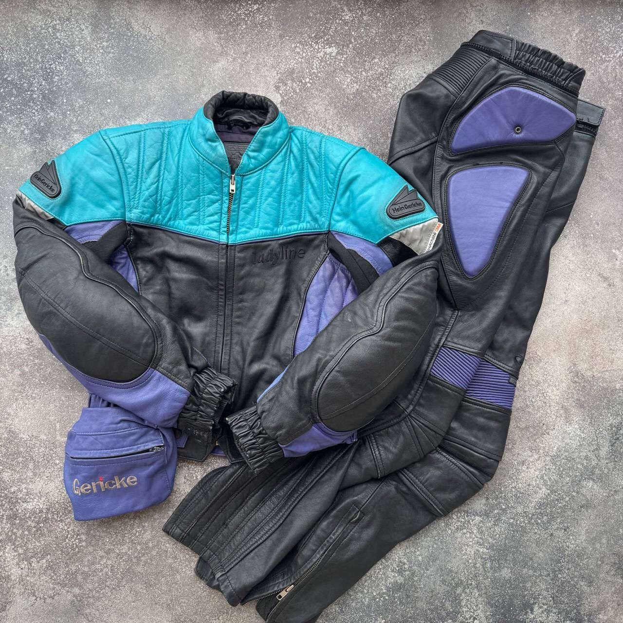 Hein Gericke Hein Gericke Leather Motorcycle Suit (Pants and Jacket) Size M / US 6-8 / IT 42-44 - 1 Thumbnail